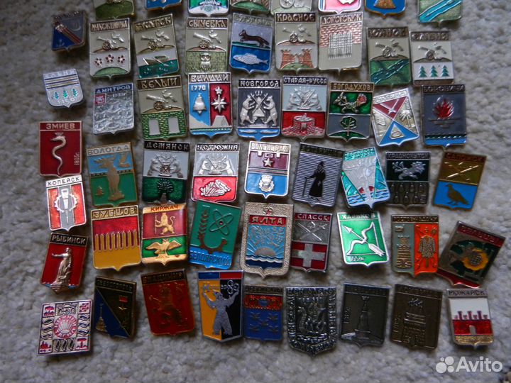 Значки Города