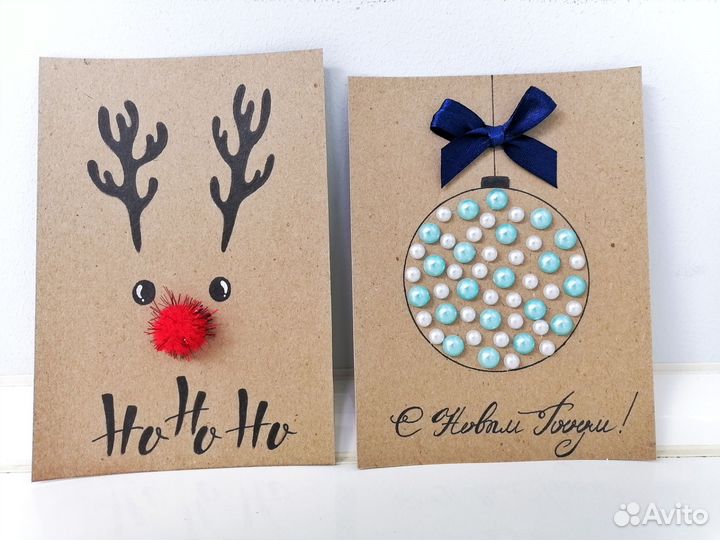 Открытки, бирки