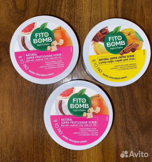 Скраб Fito Bomb новый
