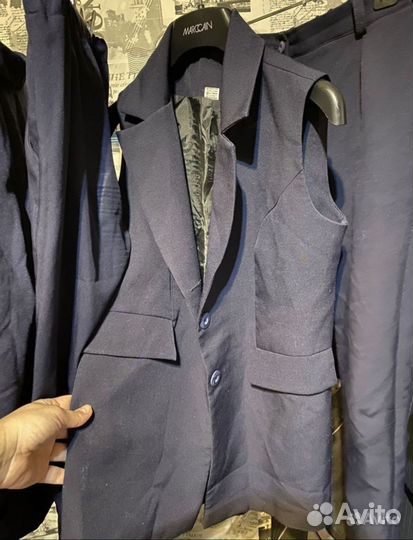 Брючный костюм для девочки 140