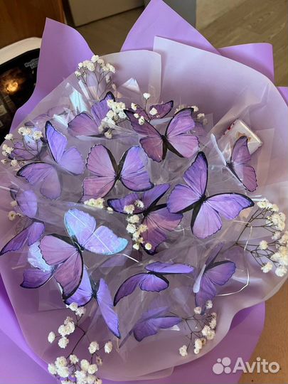 Букет из бабочек