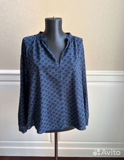 Хлопковая блузка H&M 48 размера
