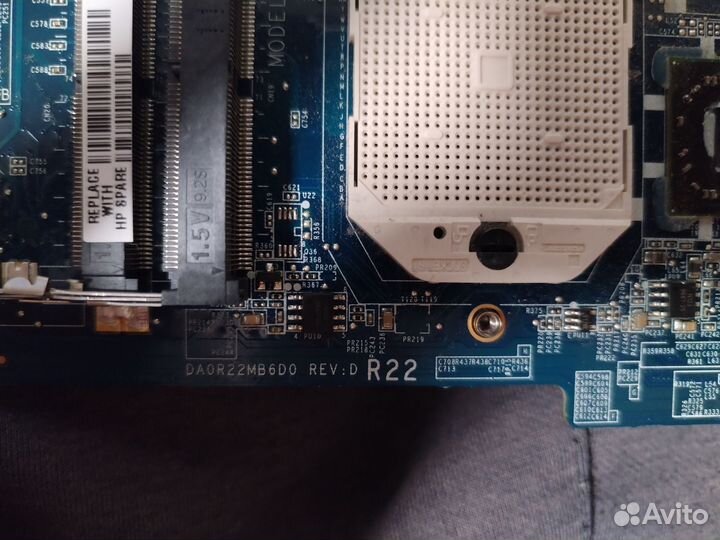 Комплектующие от ноута hp g6-1107er