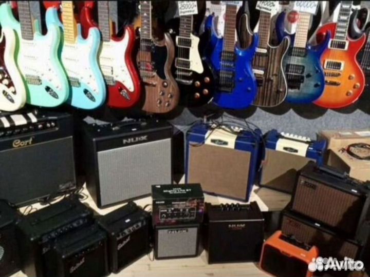 Электрогитары, Комбоусилители
