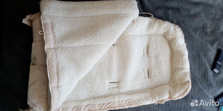 Конверт зимний на овчине