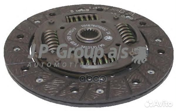 Диск сцепления 2,124 1130201400 JP Group