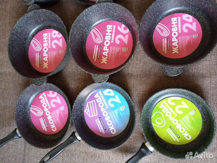 Казаны, сковородки, кастрюли и блинницы