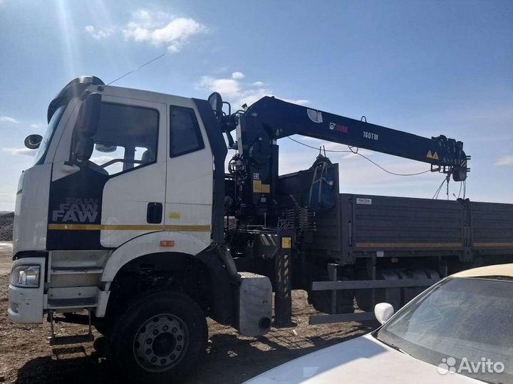 FAW CA 3250 с КМУ, 2021