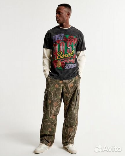 Футболка Abercrombie & Fitch (М) оригинал