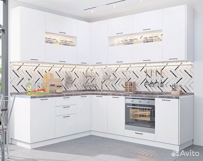 Кухня на заказ, кухонный гарнитур под ключ