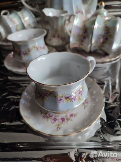 Чайный сервиз СССР Коростень. Винтаж