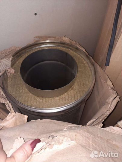 Сендвич труба крафт 180 280 дымоход