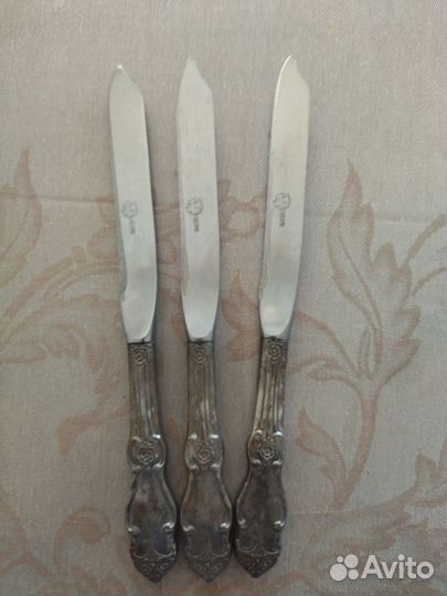 Редкие предметы из мельхиора серии Роза