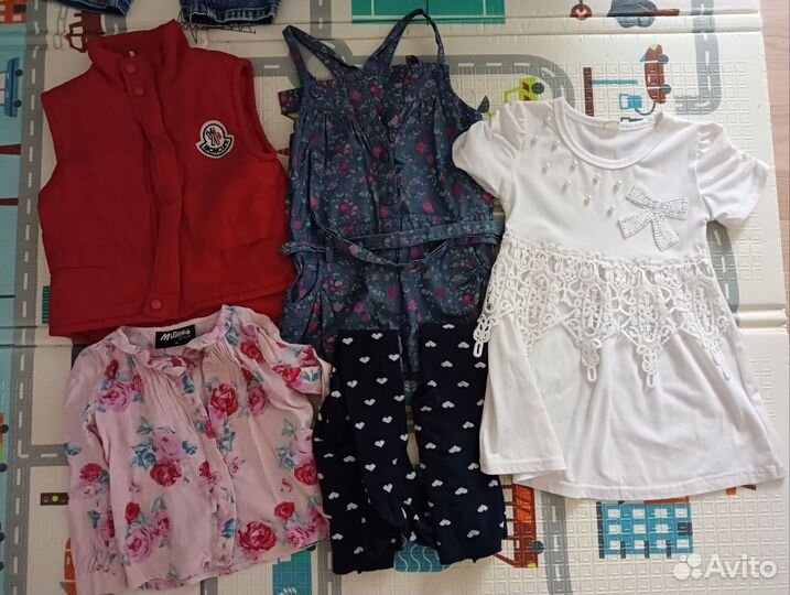 Вещи пакетом на девочку 92 98