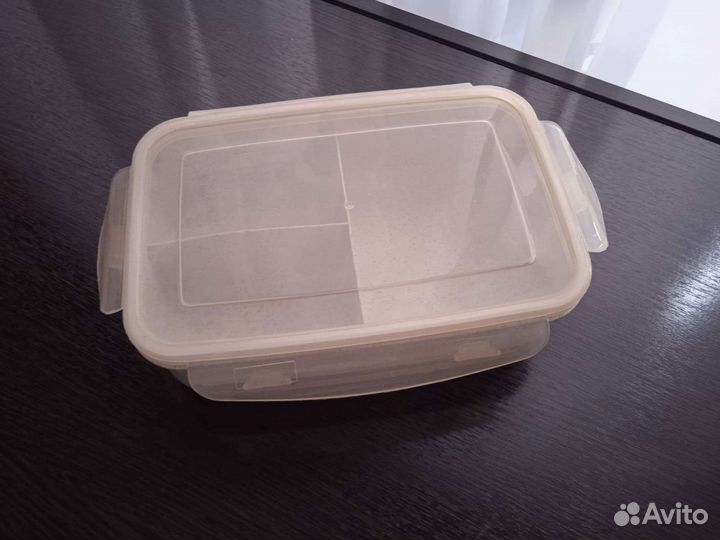 Ланч бокс 3 секции вакуумный