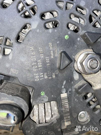 Генератор BDX Audi A6 A6(4F2/C6) A6 C6 4F5 4F2