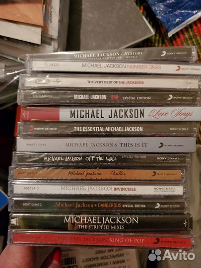 Коллекция дисков Майкла Джексона Michael Jackson