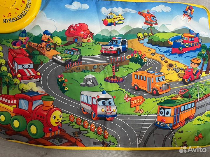 Игровой музыкальный коврик