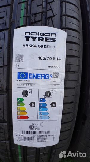 Nokian Tyres Hakka Green 3 185/70 R14 88T