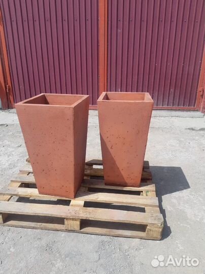 Ваза из бетона в наличии и под заказ