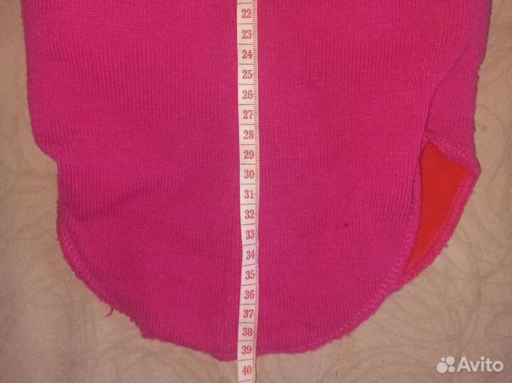 Шапка шлем для девочки зимняя 50 52