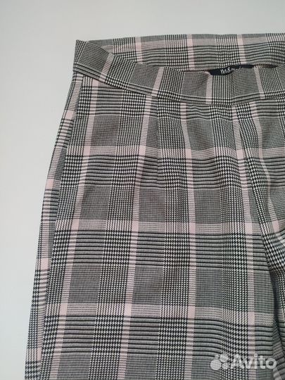 Брюки в клетку S