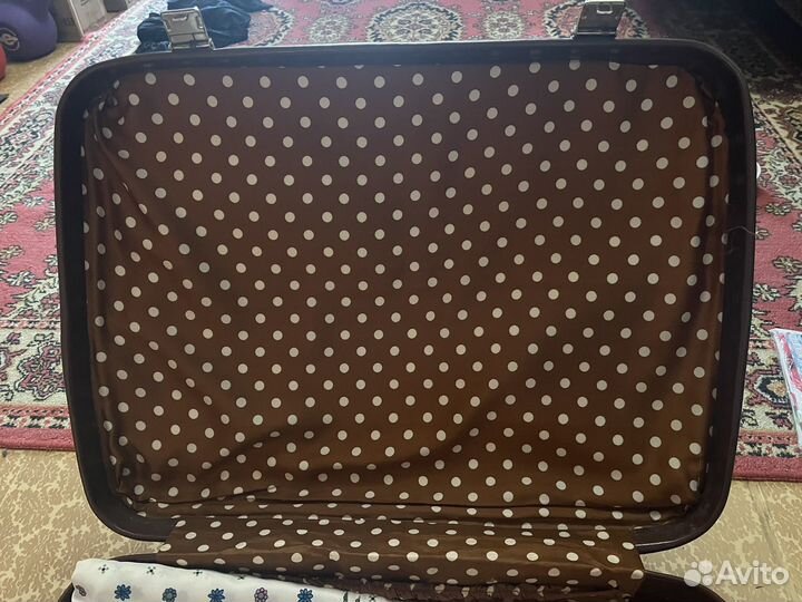 Кожанный чемодан СССР