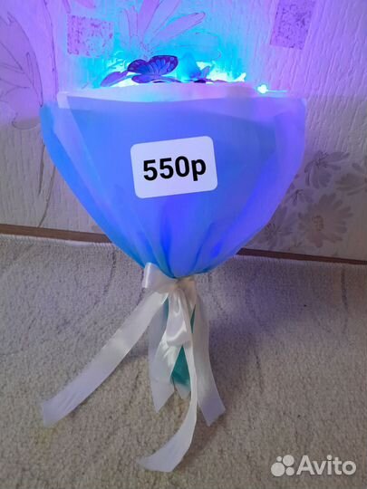 Букет из бабочек, Сладкий букет из чупа чупсов