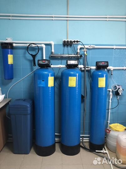 Монтаж систем очистки воды гарантия сервис