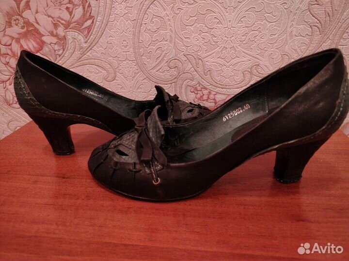 Туфли женские 40 размер натуральная кожа