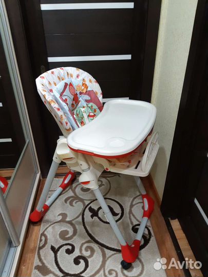 Стульчик для кормления chicco polly
