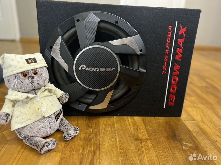Автомобильный сабвуфер Pioneer TS-WX300A 1300W
