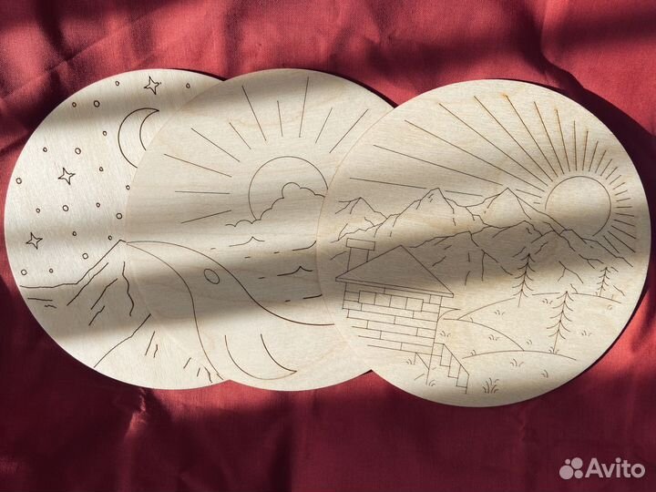 Заготовки для творчества деревянные