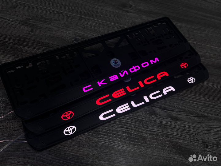 Рамка номерного знака с led подсветкой