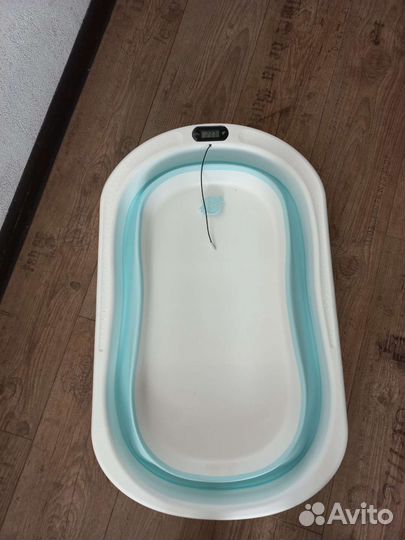 Складная ванночка с термометром