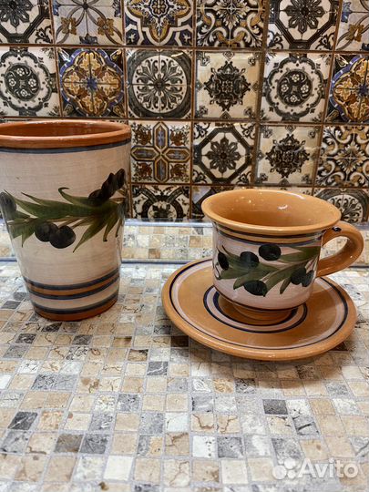 Кружки глиняные (Греция)