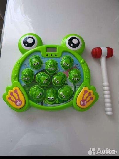 Музыкальная игрушка лягушка