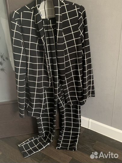 Кстюм shein в клетку