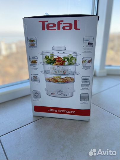 Пароварка tefal новая