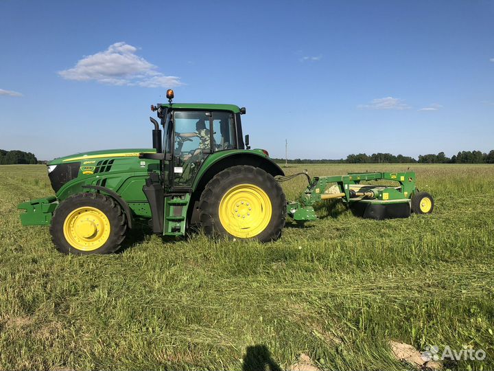 Трактор John Deere 6140M, 2018
