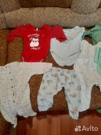 Вещи на мальчика от 0 до 3 мес