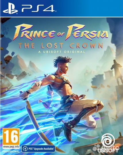 PS4 диск Prince of Persia The Lost Crown,новый,рус