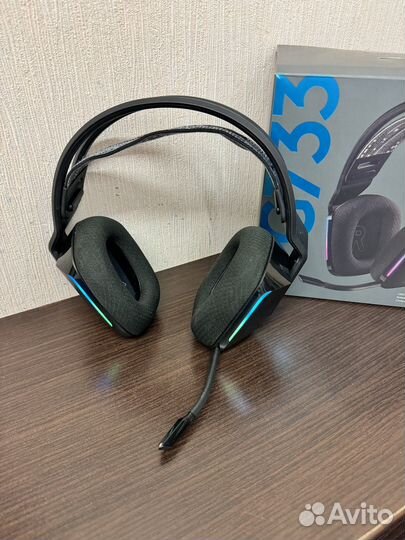 Беспроводные наушники logitech g733