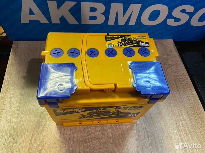 Аккумулятор автомобильный Ginnes 63ач 600А
