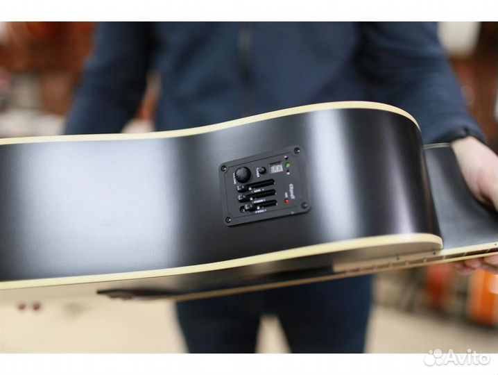 Parkwood W81E-wbag-BKS электроакустическая гитара