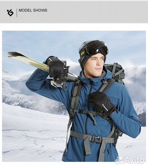 Перчатки демисезонные сенсорные