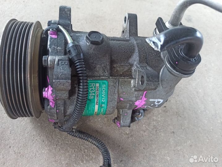 Компрессор кондиционера Пежо 206 1998-2001г