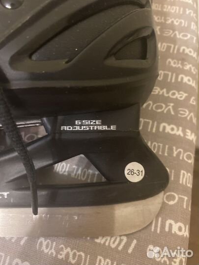 Коньки десткие раздвижные 26-31 размер