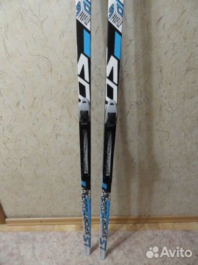 Горные лыжи LS Brados с авто-креплением, новые