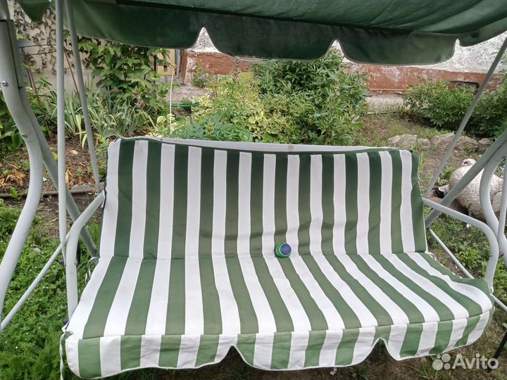 Садовые качели бу